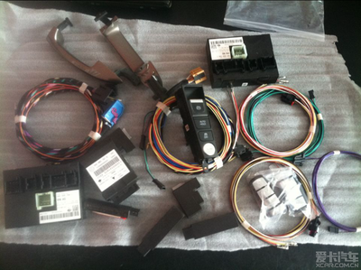 常州地区迈腾原装一键启动与无钥匙进入系统加装指南